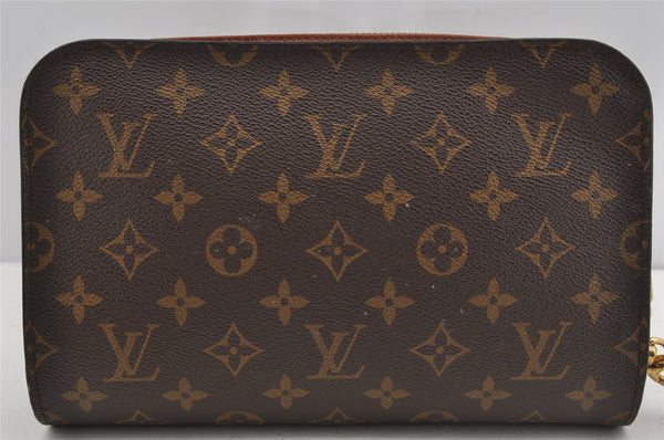 Authentic Louis Vuitton Monogram Orsay Clutch Hand Bag Purse M51790 LV 3935J
