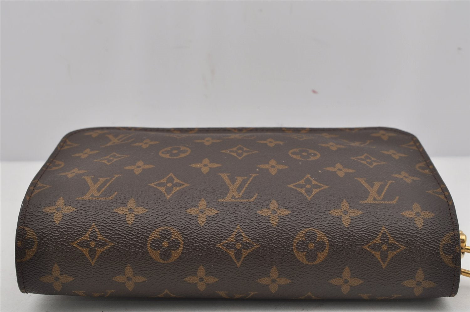 Authentic Louis Vuitton Monogram Orsay Clutch Hand Bag Purse M51790 LV 3935J