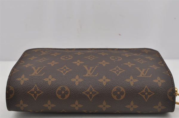 Authentic Louis Vuitton Monogram Orsay Clutch Hand Bag Purse M51790 LV 3935J