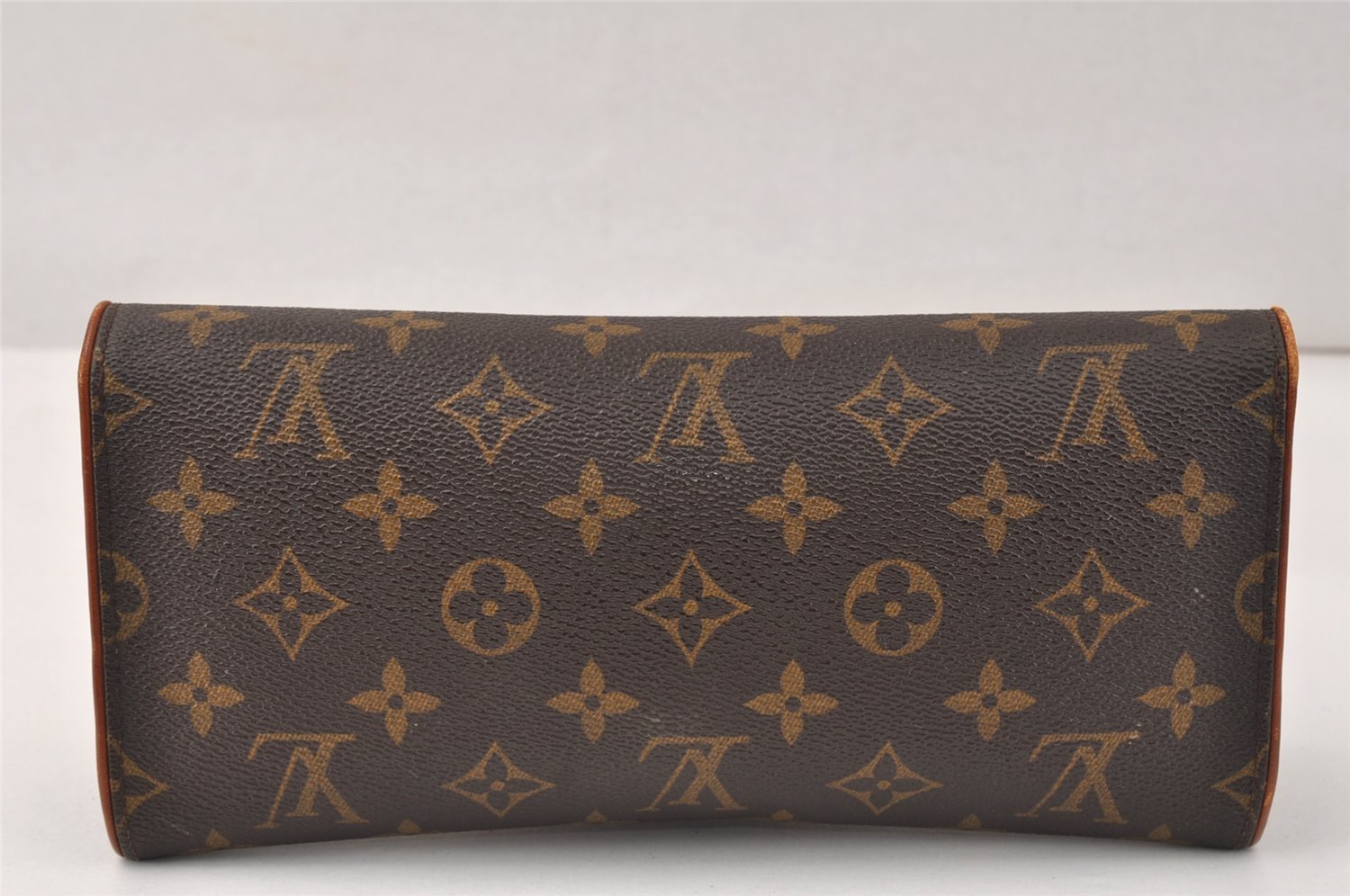 Authentic Louis Vuitton Monogram Pochette Twin GM Shoulder Bag M51852 LV 3935K