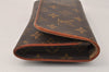 Authentic Louis Vuitton Monogram Pochette Twin GM Shoulder Bag M51852 LV 3935K