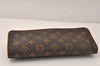 Authentic Louis Vuitton Monogram Pochette Twin GM Shoulder Bag M51852 LV 3935K