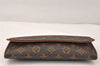 Authentic Louis Vuitton Monogram Pochette Twin GM Shoulder Bag M51852 LV 3935K
