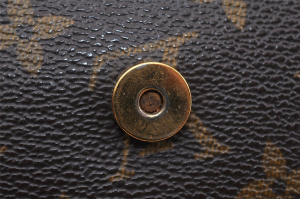 Authentic Louis Vuitton Monogram Pochette Twin GM Shoulder Bag M51852 LV 3935K