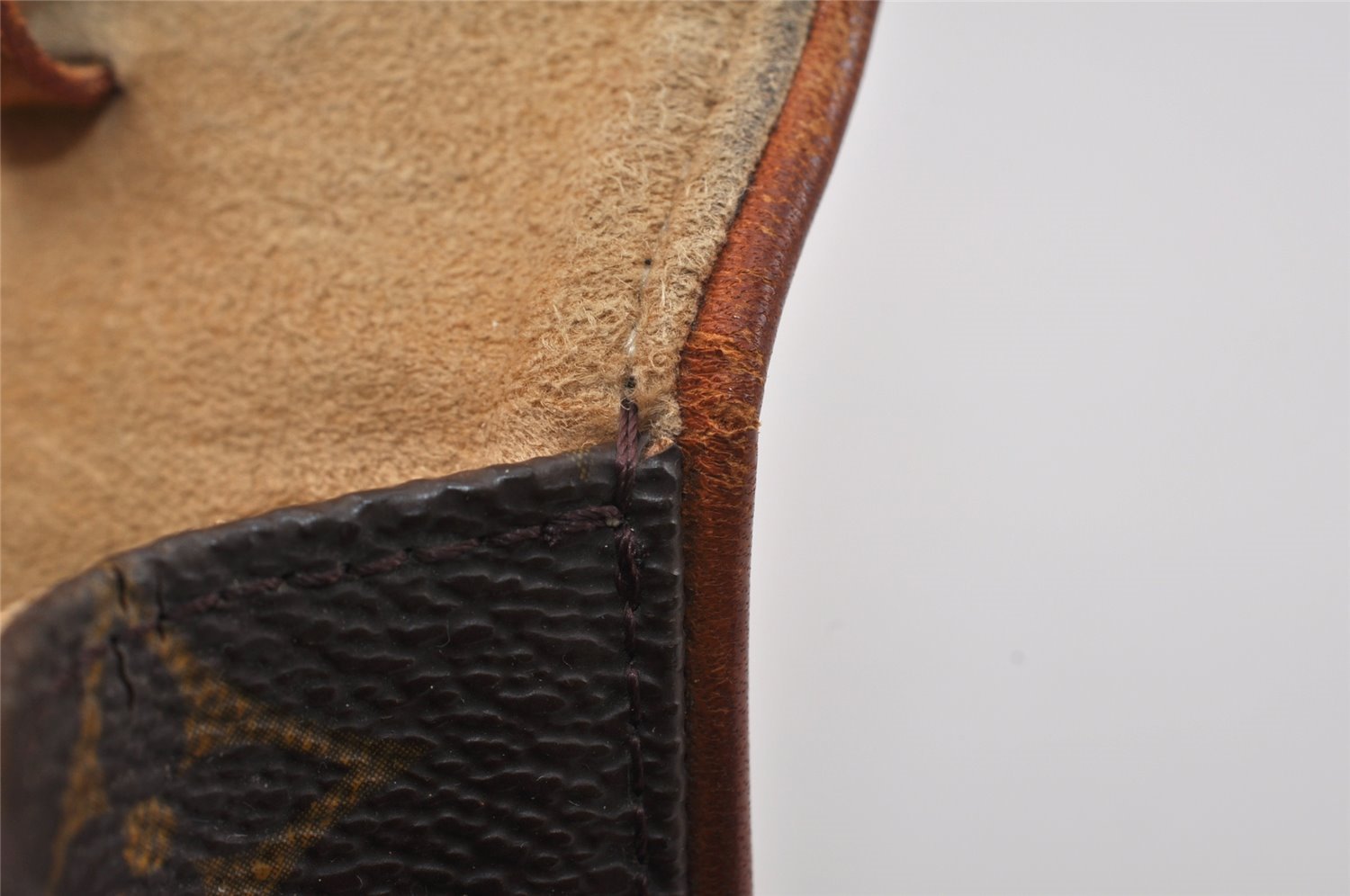 Authentic Louis Vuitton Monogram Pochette Twin GM Shoulder Bag M51852 LV 3935K