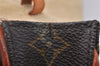 Authentic Louis Vuitton Monogram Pochette Twin GM Shoulder Bag M51852 LV 3935K