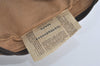 Authentic GUCCI Web Sherry Line Clutch Hand Bag Purse GG PVC Leather Brown 3936I