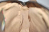Authentic GUCCI Web Sherry Line Clutch Hand Bag Purse GG PVC Leather Brown 3936I