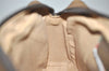 Authentic GUCCI Web Sherry Line Clutch Hand Bag Purse GG PVC Leather Brown 3936I