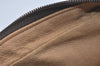 Authentic GUCCI Web Sherry Line Clutch Hand Bag Purse GG PVC Leather Brown 3936I
