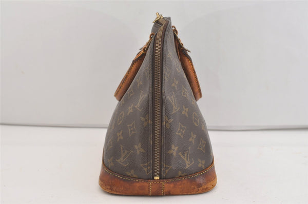 Authentic Louis Vuitton Monogram Alma Hand Bag Purse M51130 LV 3936J
