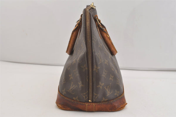 Authentic Louis Vuitton Monogram Alma Hand Bag Purse M51130 LV 3936J