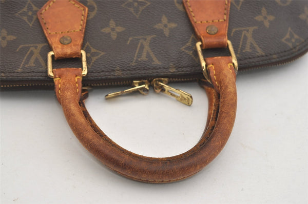 Authentic Louis Vuitton Monogram Alma Hand Bag Purse M51130 LV 3936J