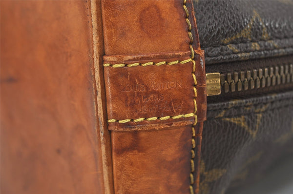 Authentic Louis Vuitton Monogram Alma Hand Bag Purse M51130 LV 3936J