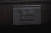 Authentic GUCCI Vintage Shoulder Hand Bag GG Canvas Leather 105649 Brown 3937I