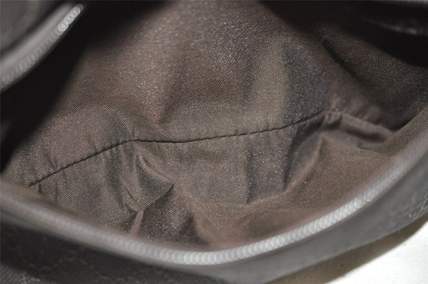 Authentic GUCCI Vintage Shoulder Hand Bag GG Canvas Leather 105649 Brown 3937I