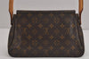 Authentic Louis Vuitton Monogram Mini Looping Shoulder Hand Bag M51147 LV 3937J