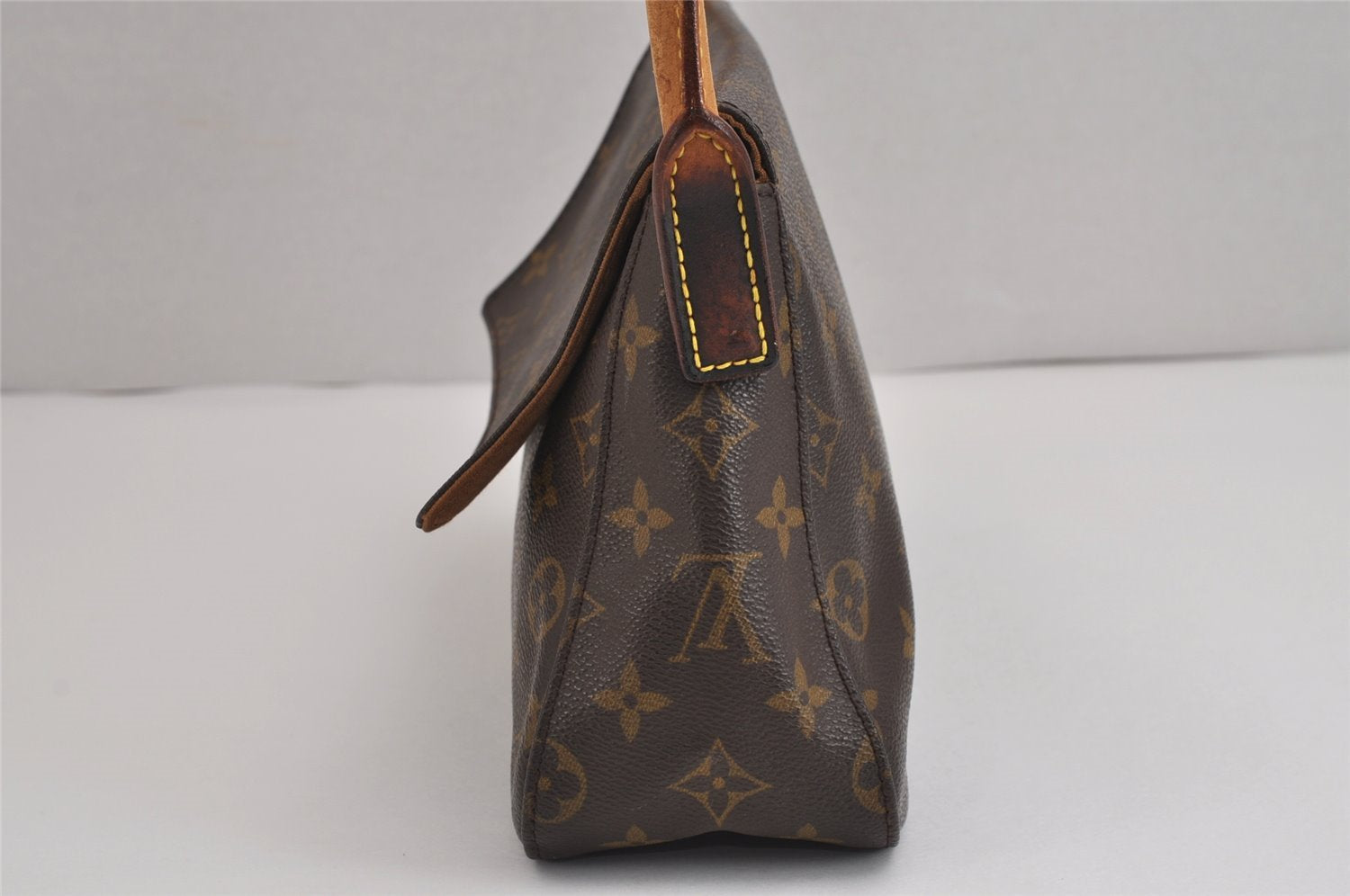 Authentic Louis Vuitton Monogram Mini Looping Shoulder Hand Bag M51147 LV 3937J