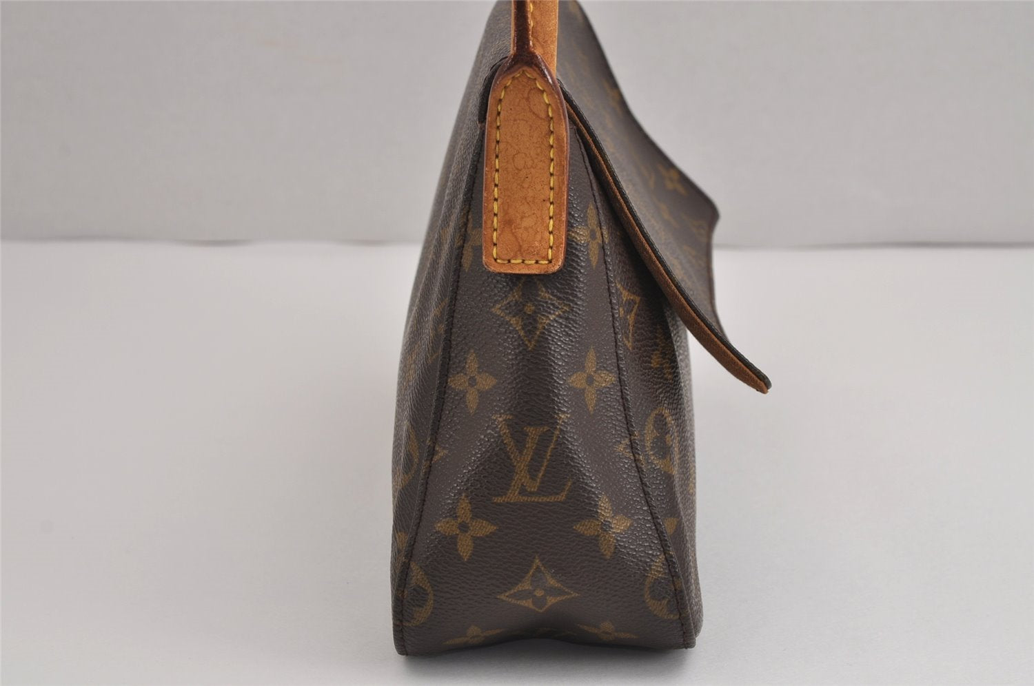 Authentic Louis Vuitton Monogram Mini Looping Shoulder Hand Bag M51147 LV 3937J