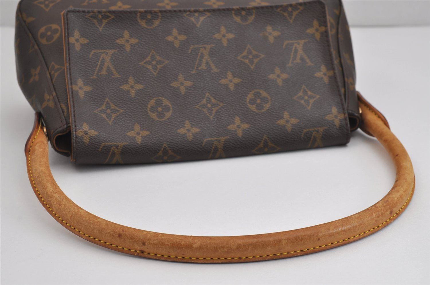 Authentic Louis Vuitton Monogram Mini Looping Shoulder Hand Bag M51147 LV 3937J