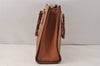 Authentic GUCCI Bamboo 2way Hand Shoulder Bag Leather Brown Junk 3937K