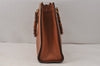 Authentic GUCCI Bamboo 2way Hand Shoulder Bag Leather Brown Junk 3937K