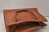 Authentic GUCCI Bamboo 2way Hand Shoulder Bag Leather Brown Junk 3937K