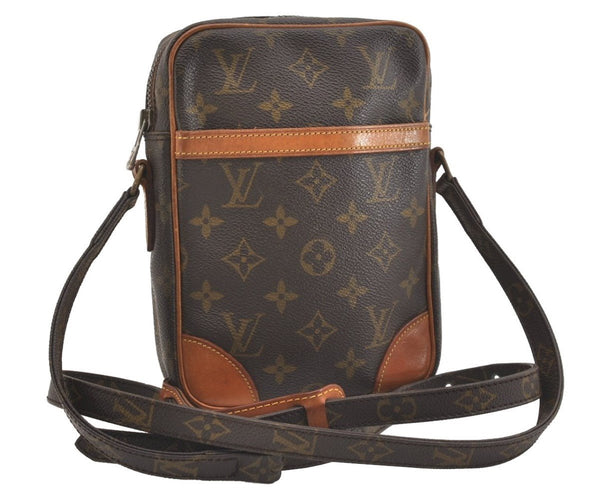 Authentic Louis Vuitton Monogram Danube Shoulder Cross Body Bag M45266 LV 3938J