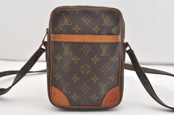 Authentic Louis Vuitton Monogram Danube Shoulder Cross Body Bag M45266 LV 3938J