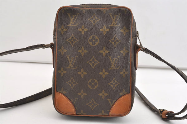 Authentic Louis Vuitton Monogram Danube Shoulder Cross Body Bag M45266 LV 3938J