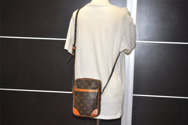 Authentic Louis Vuitton Monogram Danube Shoulder Cross Body Bag M45266 LV 3938J