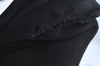 Authentic GUCCI Vintage Bamboo Shoulder Hand Bag Leather Black 3938K