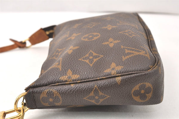 Authentic Louis Vuitton Monogram Pochette Accessoires Pouch M51980 LV 3939K