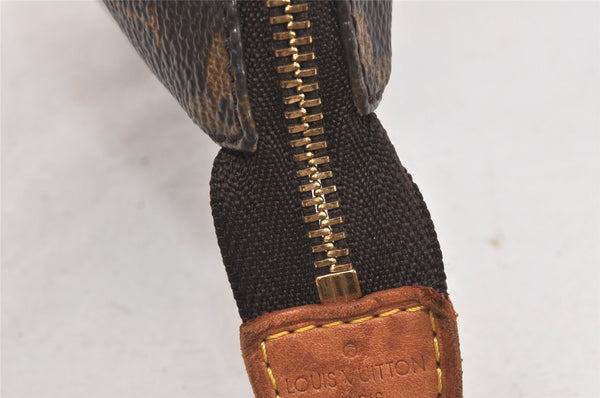 Authentic Louis Vuitton Monogram Pochette Accessoires Pouch M51980 LV 3939K