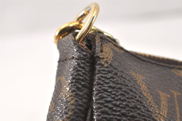 Authentic Louis Vuitton Monogram Pochette Accessoires Pouch M51980 LV 3939K