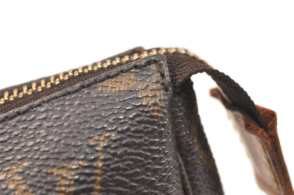 Authentic Louis Vuitton Monogram Pochette Accessoires Pouch M51980 LV 3939K