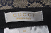 Authentic GUCCI Childrens Sherry Line Bucket Hat GG Canvas Size M Navy 3940I