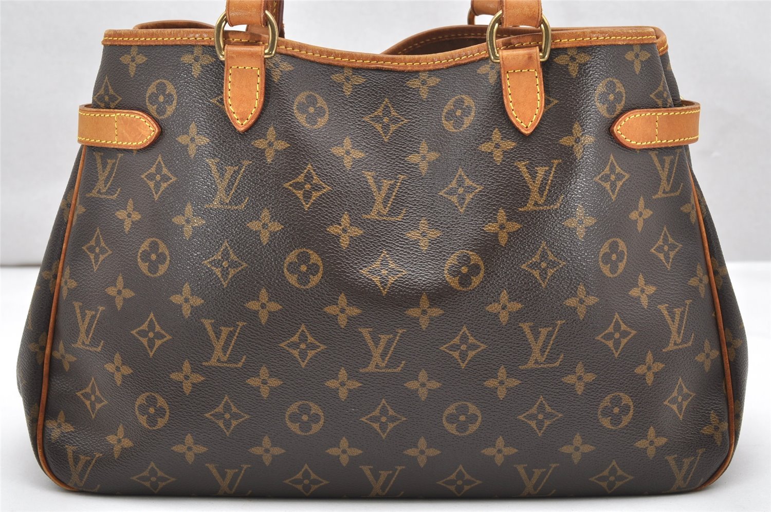 Authentic Louis Vuitton Monogram Batignolles Horizontal Tote Bag M51154 LV 3940K