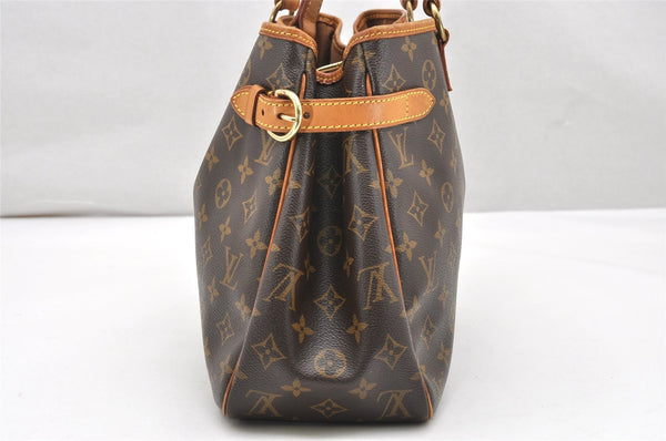 Authentic Louis Vuitton Monogram Batignolles Horizontal Tote Bag M51154 LV 3940K