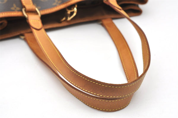 Authentic Louis Vuitton Monogram Batignolles Horizontal Tote Bag M51154 LV 3940K