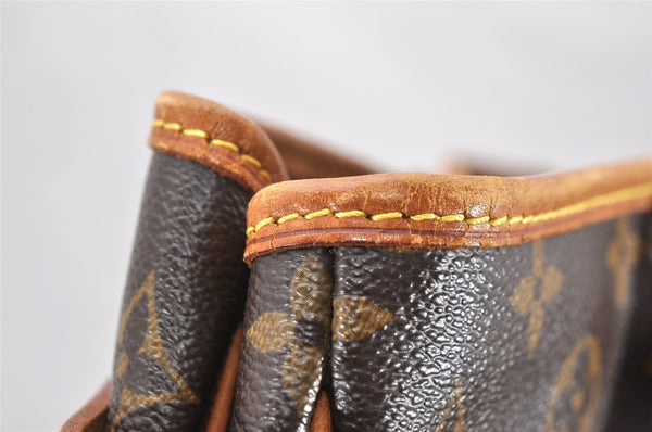 Authentic Louis Vuitton Monogram Batignolles Horizontal Tote Bag M51154 LV 3940K