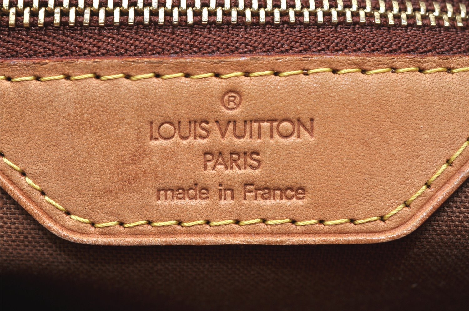 Authentic Louis Vuitton Monogram Batignolles Horizontal Tote Bag M51154 LV 3940K