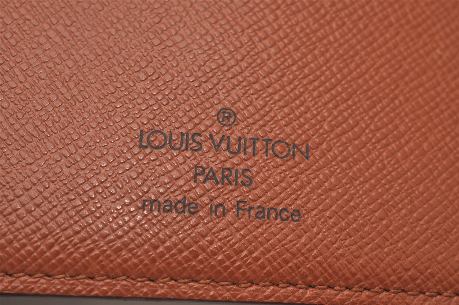 Authentic Louis Vuitton Monogram Agenda MM Notebook Cover R20004 LV 3941I