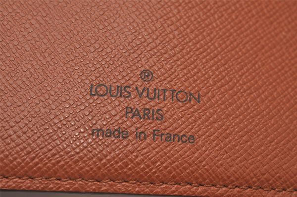 Authentic Louis Vuitton Monogram Agenda MM Notebook Cover R20004 LV 3941I