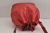 Authentic Louis Vuitton Epi Noe Shoulder Drawstring Bag Red M44007 LV 3941J