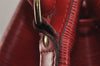 Authentic Louis Vuitton Epi Noe Shoulder Drawstring Bag Red M44007 LV 3941J