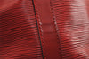 Authentic Louis Vuitton Epi Noe Shoulder Drawstring Bag Red M44007 LV 3941J