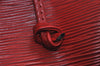 Authentic Louis Vuitton Epi Noe Shoulder Drawstring Bag Red M44007 LV 3941J