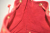 Authentic Louis Vuitton Epi Noe Shoulder Drawstring Bag Red M44007 LV 3941J