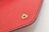 Authentic Louis Vuitton Epi Arts Deco PM Clutch Hand Bag Red M52647 LV 3942J